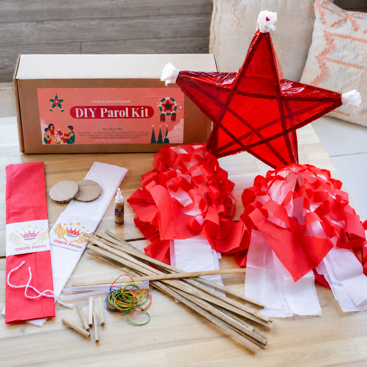 KIds + DIY Parols