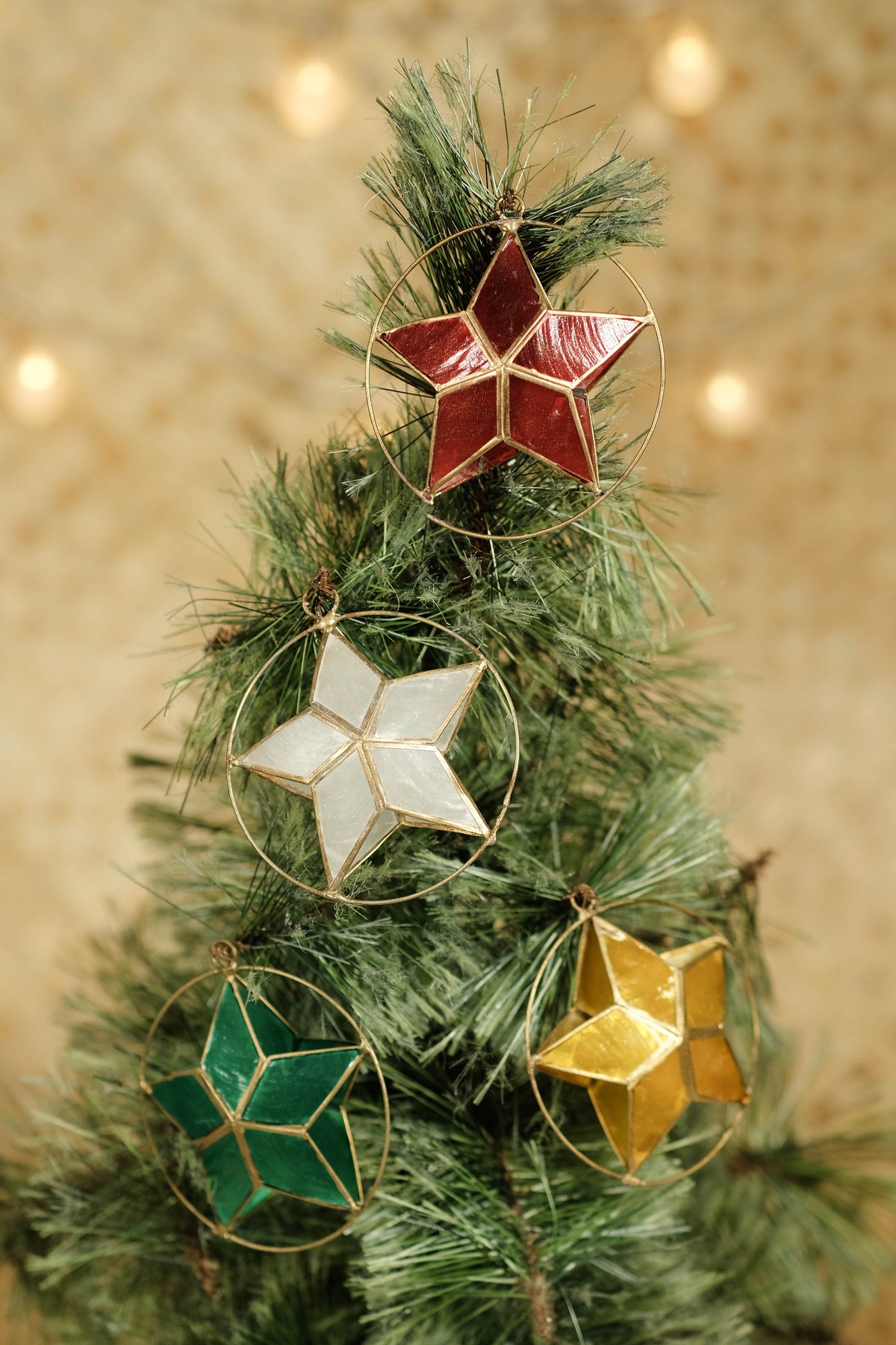 Mini Capiz Parol Ornament (Individual or Set)