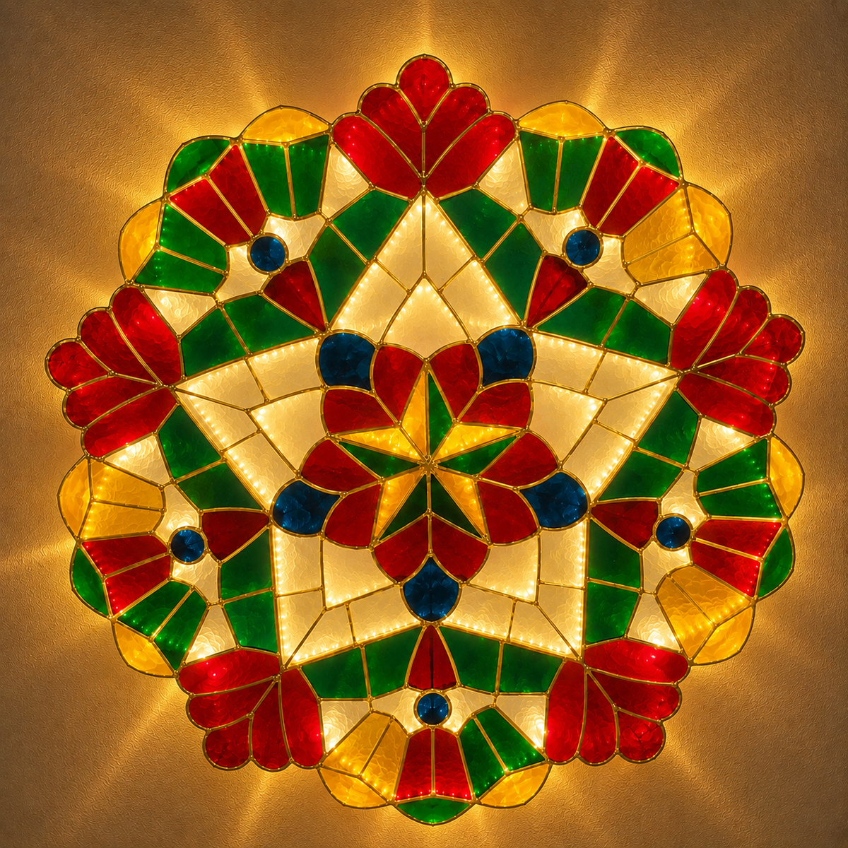 PREORDER 25" Fancy Bell Special Capiz Parol