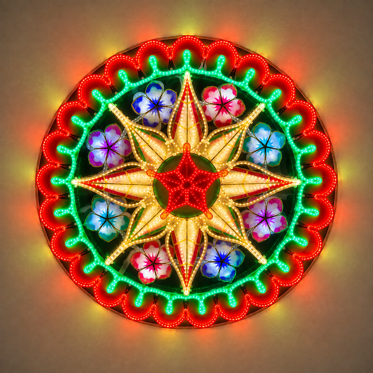 Christmas Tala Capiz Parol (ST84)