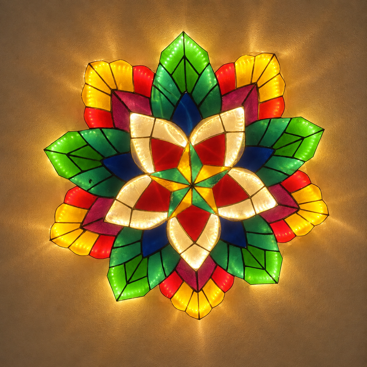 PREORDER 25" Festive Fancy Special Capiz Parol
