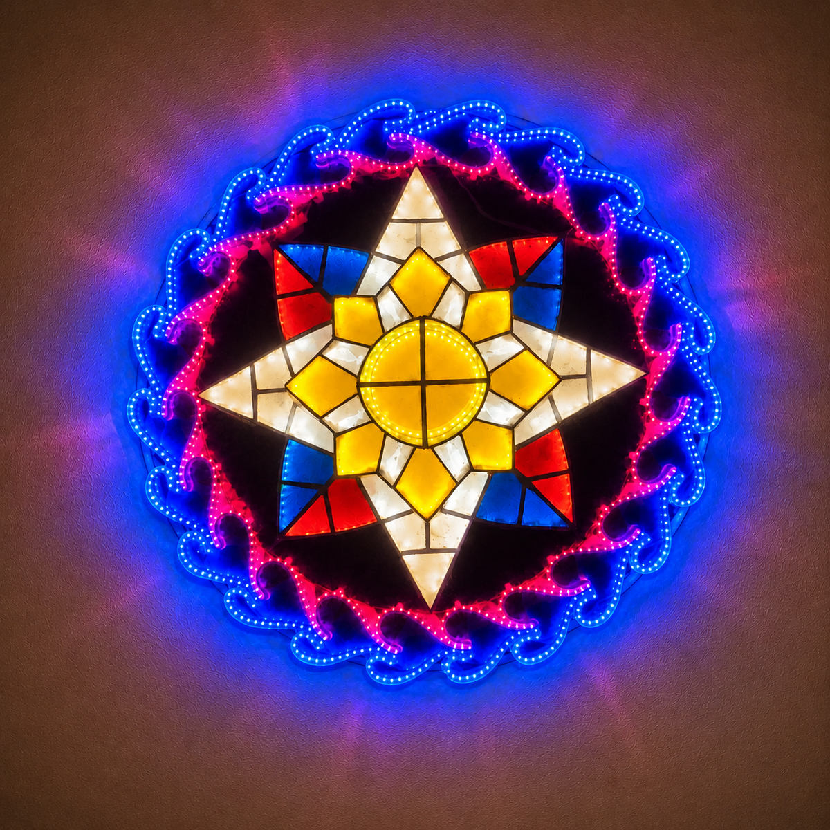 Philippine Flag Special Capiz Parol (PCH2)