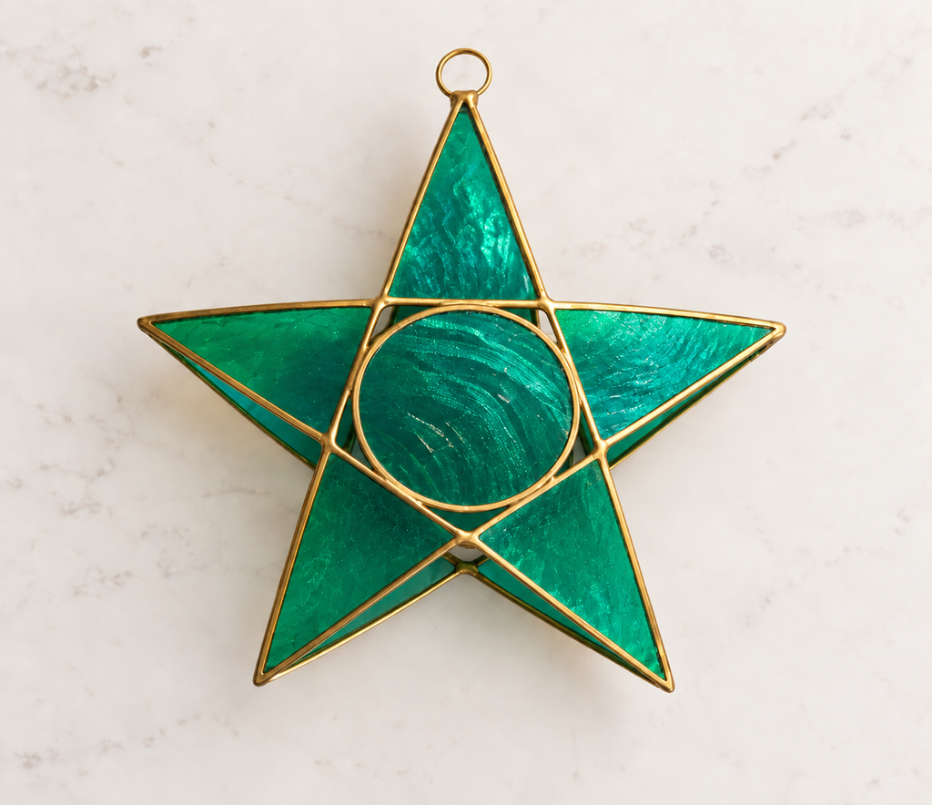 Capiz Star Ornaments (Individual or Set)