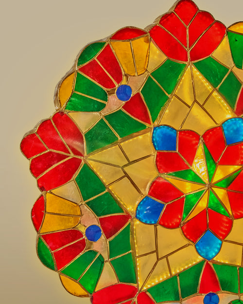 25" Fancy Bell Special Capiz Parol