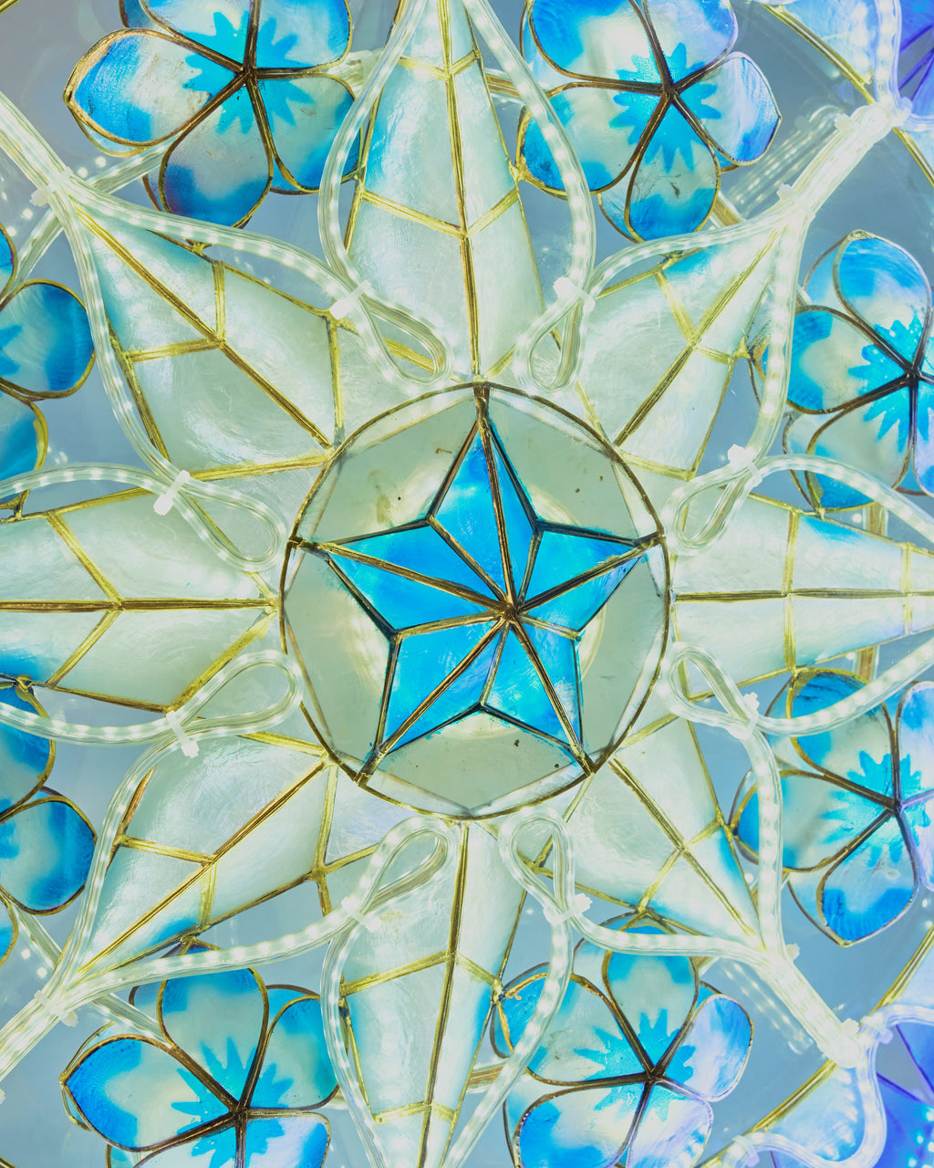 PREORDER Blue Tala Capiz Parol
