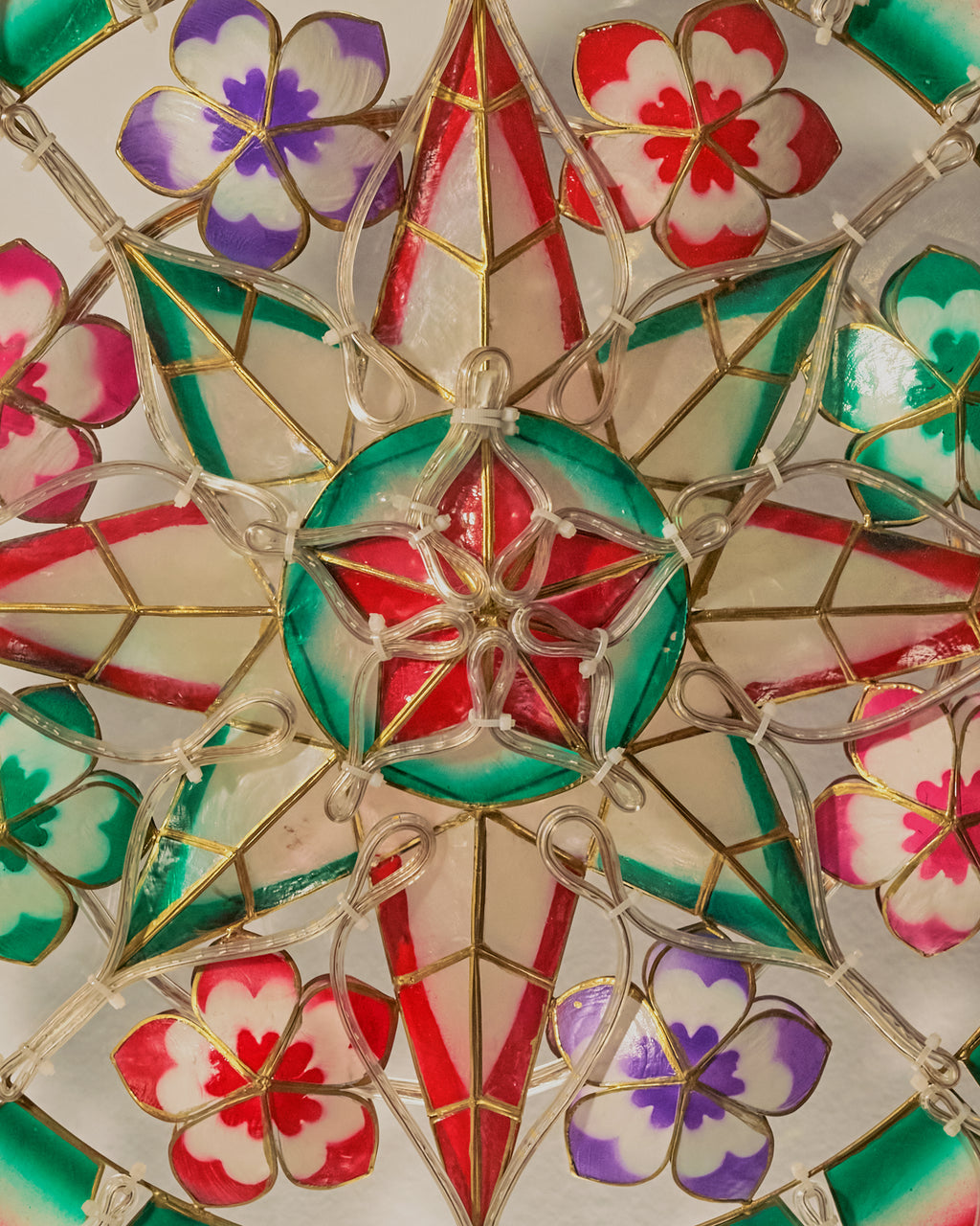 PREORDER Festive Flower Tala Capiz Parol (F7)