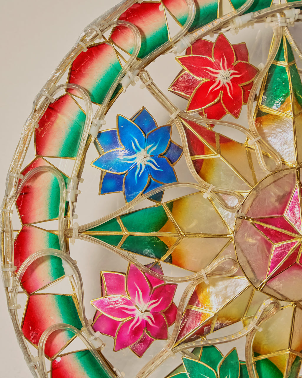 PREORDER Rainbow Tala Capiz Parol (ST52)