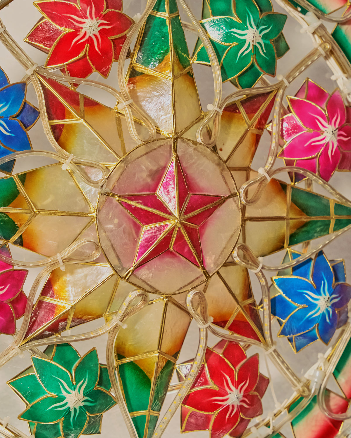 PREORDER Rainbow Tala Capiz Parol (ST52)