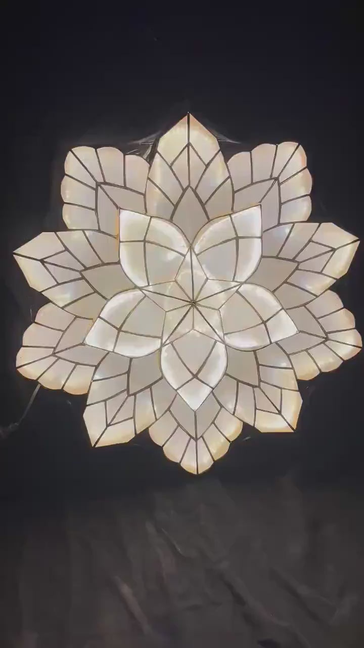 25" White Fancy Special Parol